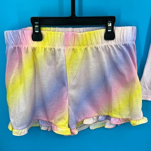 Girls Long & Short Pajama Lounge Sleep 2pc Set, 2-Pack Size XL - Picture 6 of 8